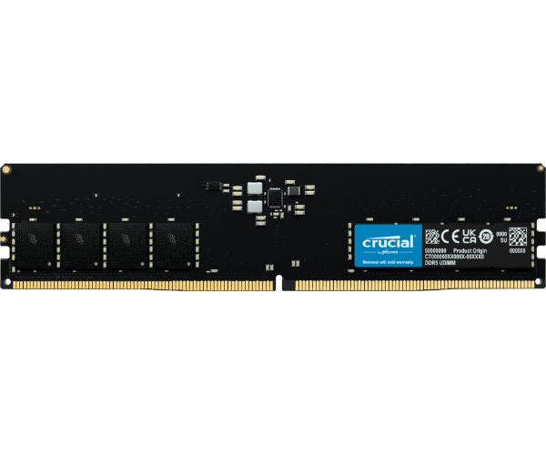 זכרון לנייח Crucial 32GB DDR5 5600Mhz C46
