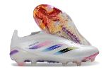 עם גרב - נעלי כדורגל אדידס PREDATOR LZ לבן סגול