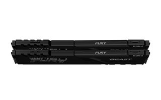 זכרון לנייח Kingston Fury Beast 64GB kit 2X32 DDR4 3200MHZ c16
