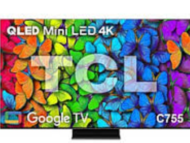 טלוויזיה חכמה "75 MINI LED מבית TCL טי.סי.אל דגם 75C755