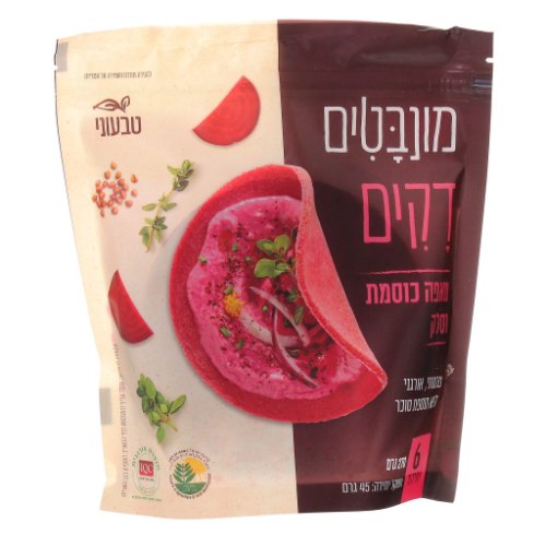 מאפה דק כוסמת וסלק 270 גרם - מונבטים