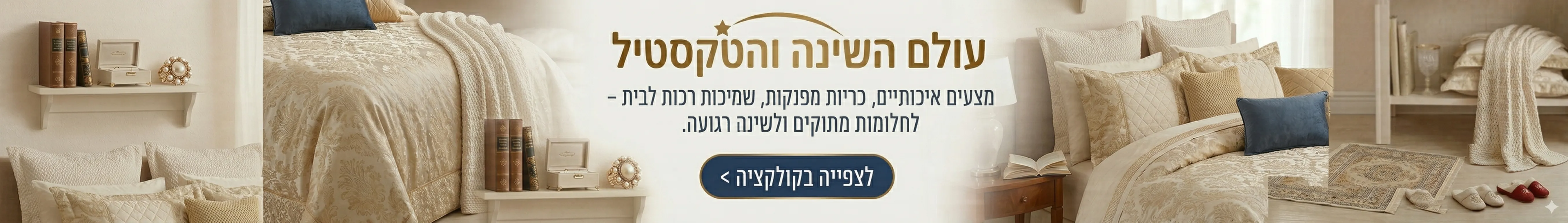 עולם השינה והטקסטיל