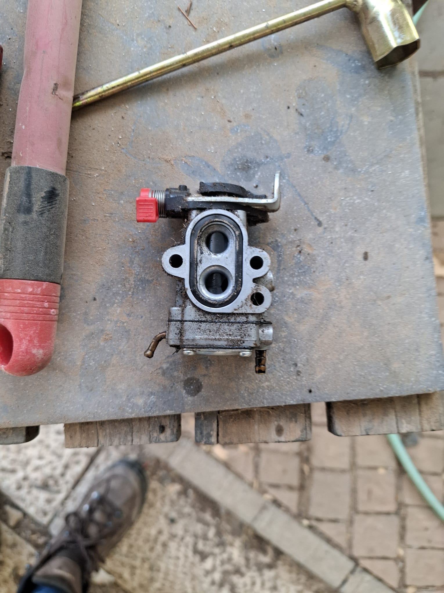 קרבורטור TJ23V לפני ניקוי