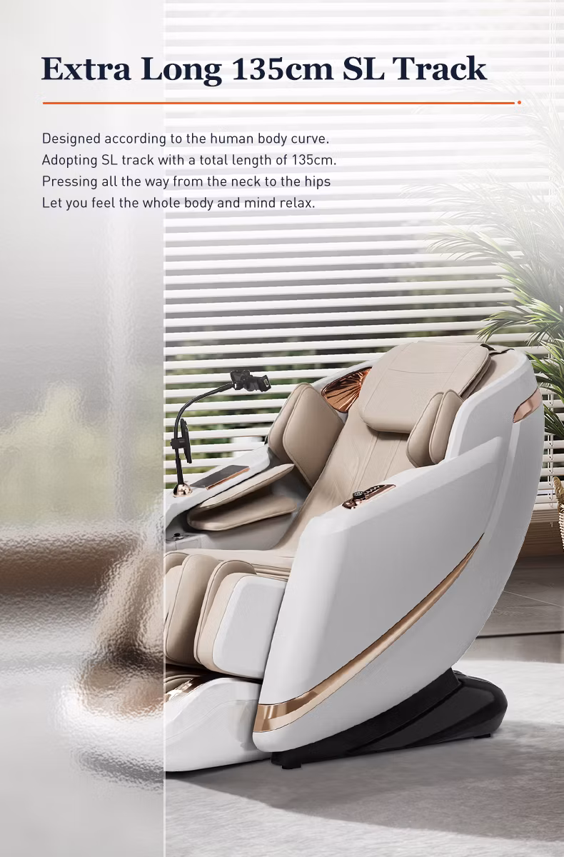 מערכת כריות אוויר בכורסת עיסוי Omega Lux 4D לעיסוי רגליים וגב