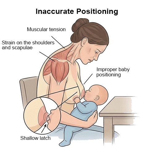 Inaccurate positioning illurtation