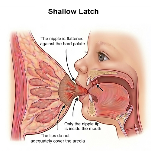 Shallow latch illustration