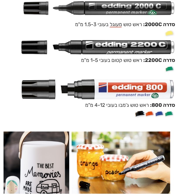אילוסטרציה של טוש פרמננט פרימיום
